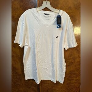 Nautica White Performance Tee for Men